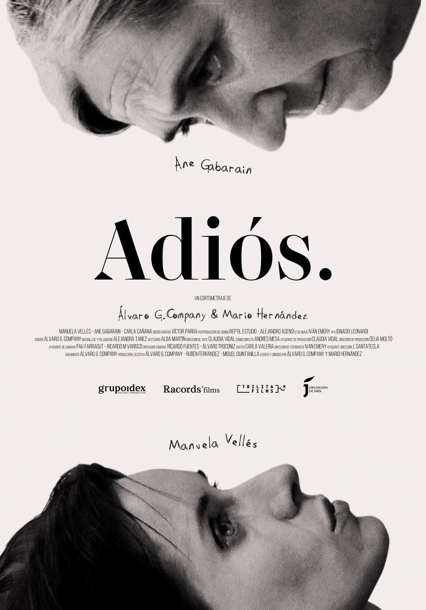 Adiós - cartel